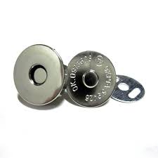 18mm Silver Magnetic Button 3 Pack